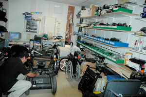 Atelier de réparation du matériel médical au Comptoir Médical Du sud-ouest